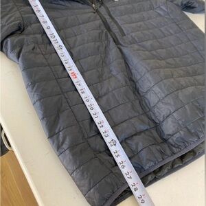 Patagonia Nano Puff Primaloft Quilted Pullover Puffer Jacket half navy blue XL